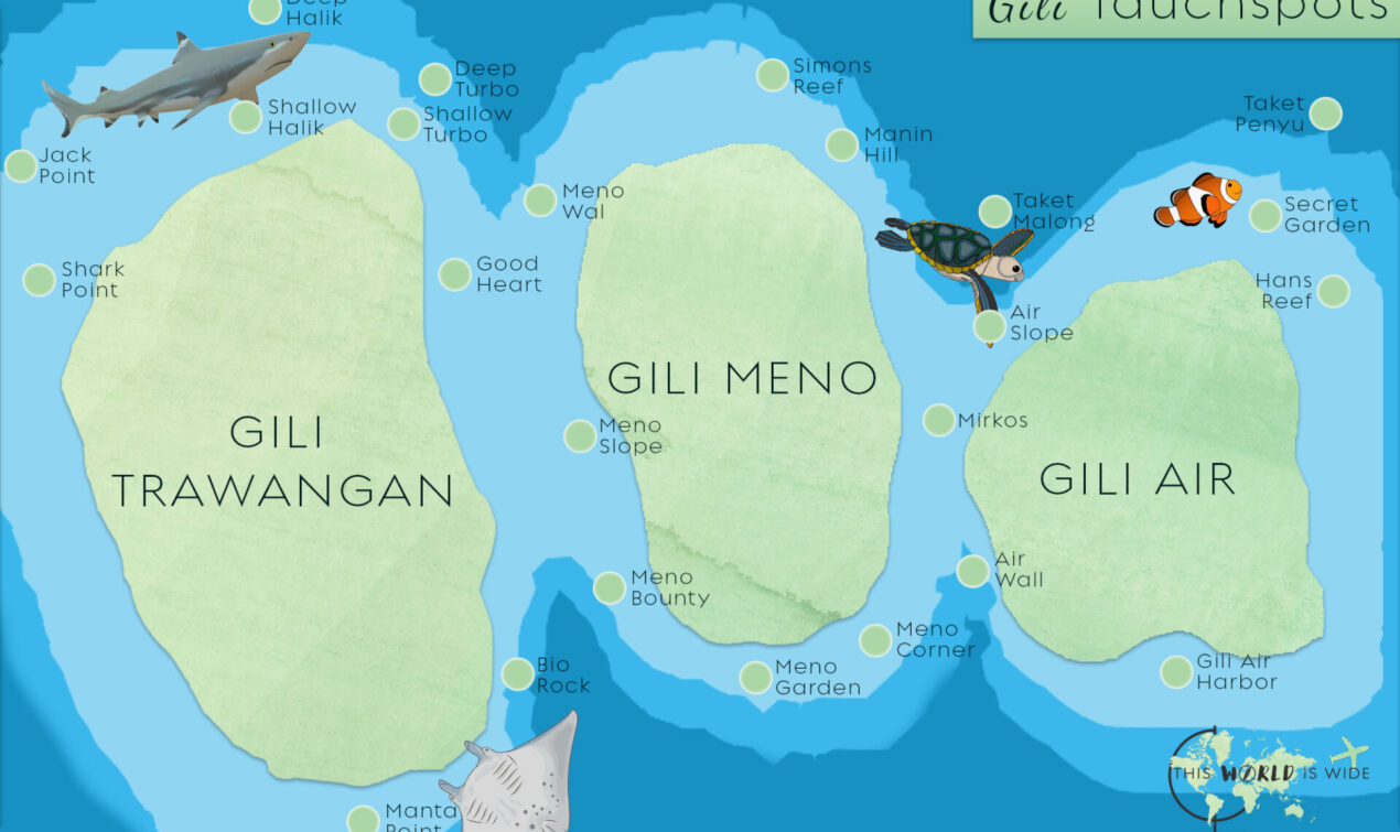 Gili Inseln Tauchen Gili Islands Tauchspots Divesites Gili Islands Diving