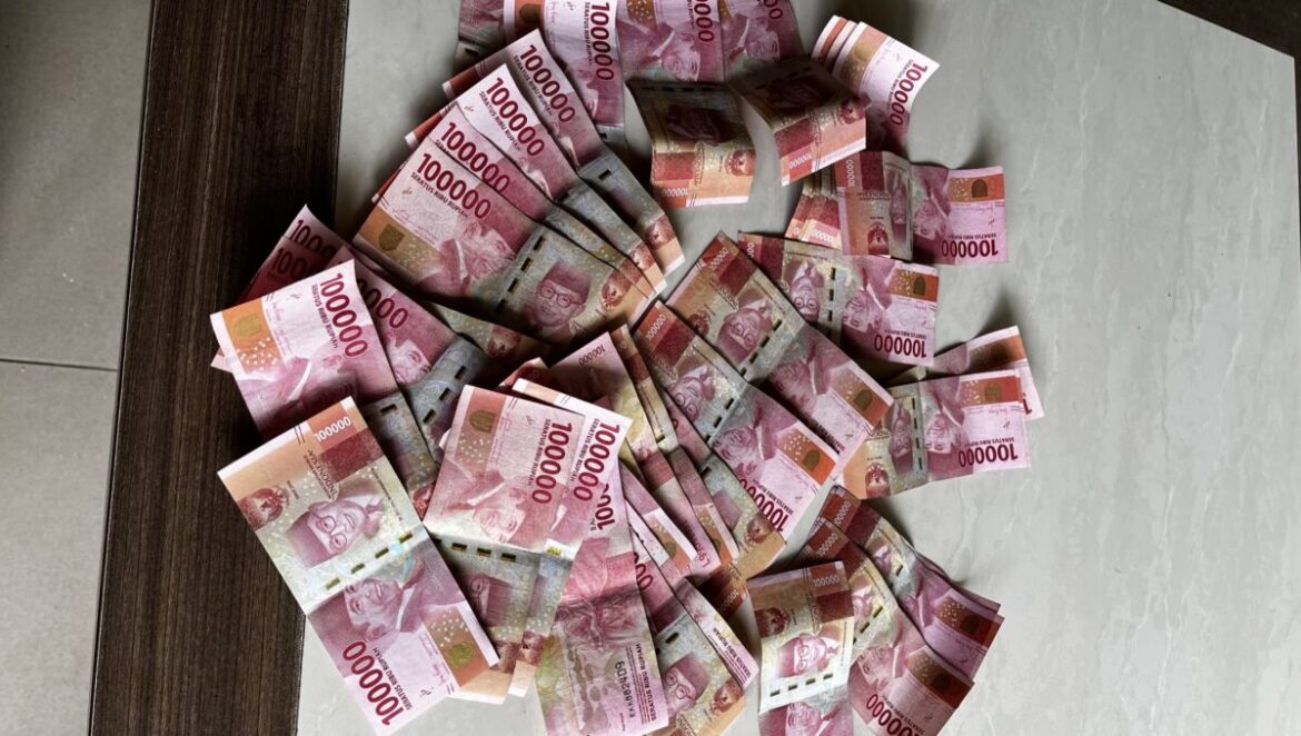 Bali Währung Geldscheine Indonesische Rupiah