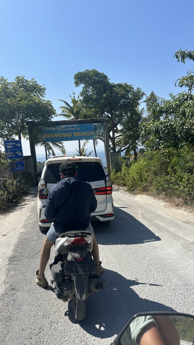 Nusa Penida Straße zum Diamond Beach