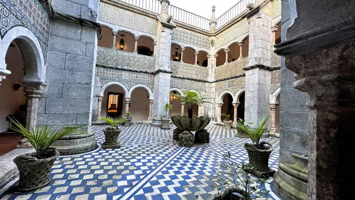 Innenhof Pena Palace