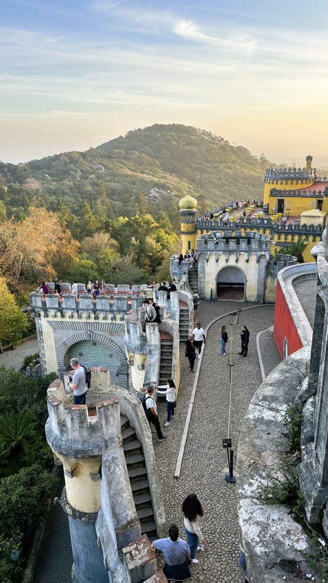 Palácio Nacional da Pena von oben