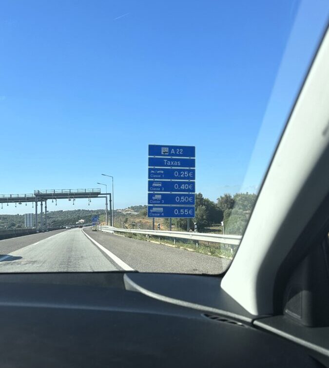 Portugal Autofahren Electronic Toll